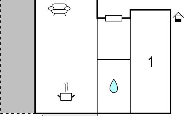 Beautiful Apartment in Labin-ravni With 1 Bedrooms and Wifi