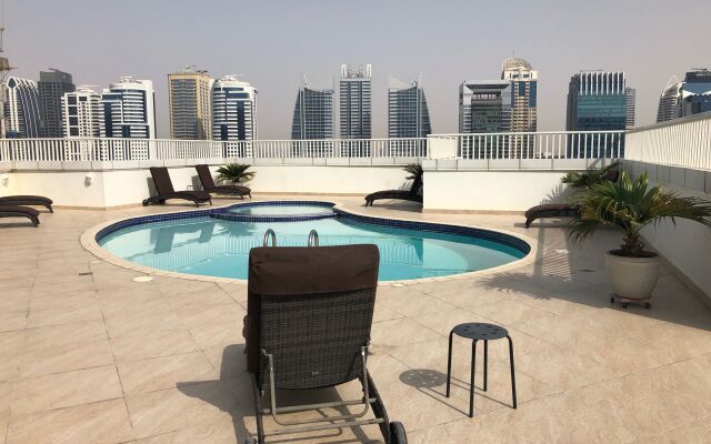 Water views from deluxe apartment in Dubai Marina