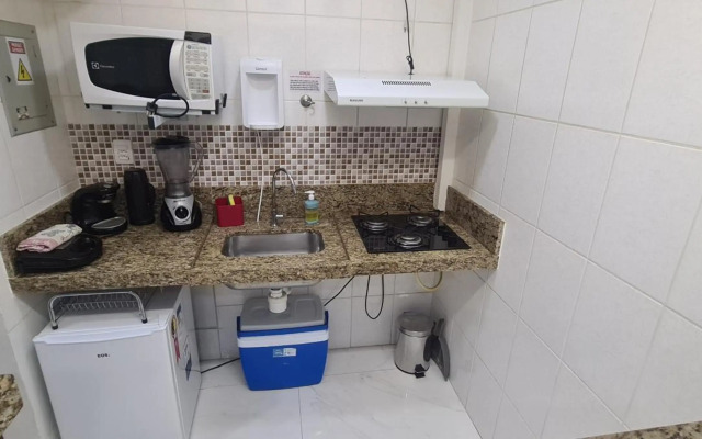 Flat Pasárgada 812, Free Bikes, pé na praia