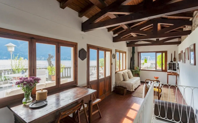 Terrace on Orrido di Nesso Waterfall