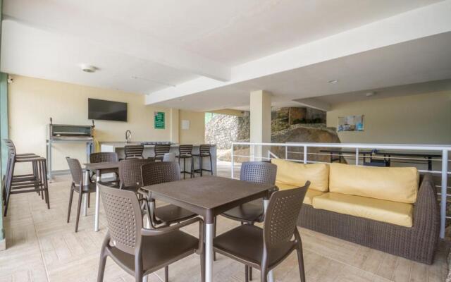 Apartamento pé na areia, vista cinematográfica!