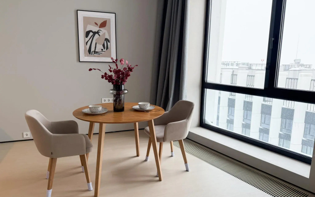 Дизайнерская квартира на 56 этаже