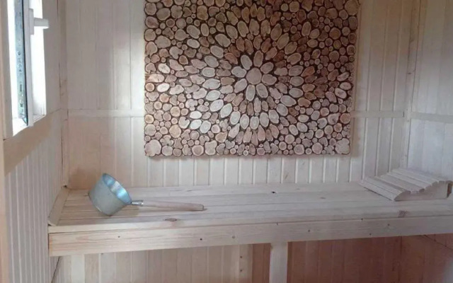 Barn with a wood-burning sauna