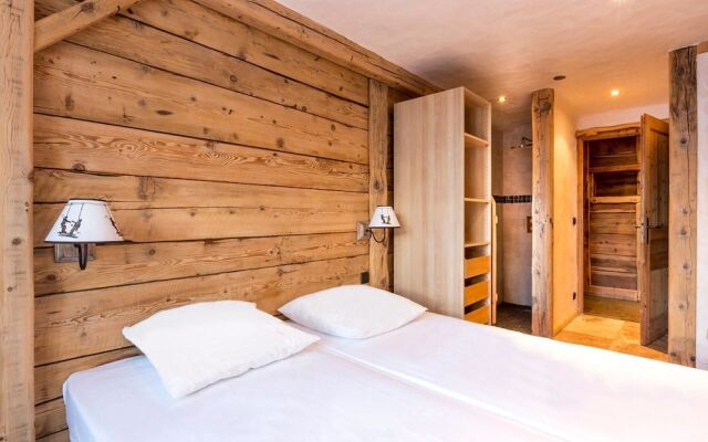 Bosset - Appartement, style chalet. Bien équipé avec cheminée.