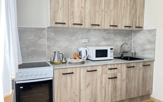 A cozy place on Molodogvardeytsev Street