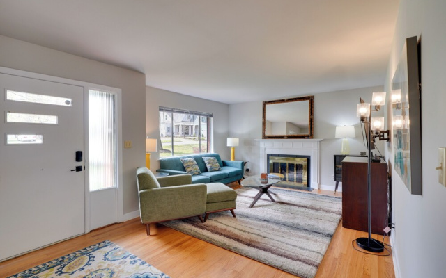 Deck & Patio! Walkable Downtown Cary Home