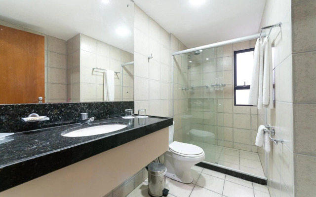 OTH1205 Flat na Ilha do Leite, Recife, um quarto.