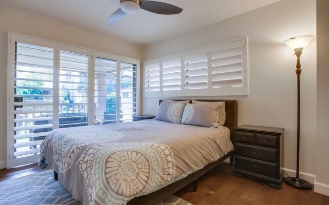 Beachfront Townhome in Solana Beach features Private Den SS166 by RedAwning