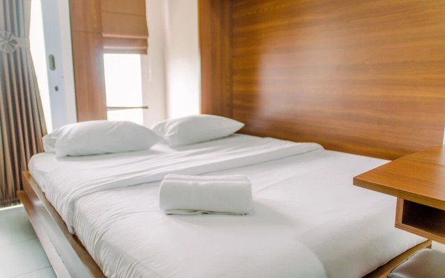 Unique Studio With Folded Bed Amazana Serpong Apartment