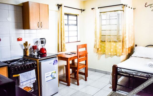 Affordable furnished studio apartment