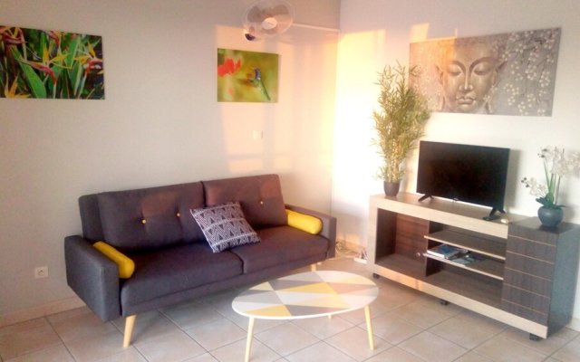 Apartment with One Bedroom in Les Trois-Îlets, with Wonderful Sea View, Furnished Garden And Wifi - 400 M From the Beach