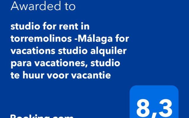 studio for rent in torremolinos -Málaga for vacations studio alquiler para vacationes, studio te huur voor vacantie