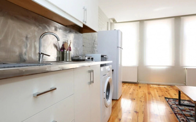 Flat With Balcony and Shared Terrace in Beyoglu