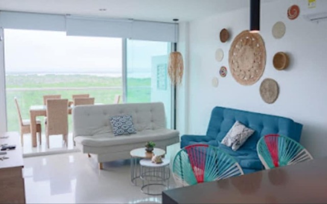 1Me-6 Apartamento Frente Al Mar Con Wifi