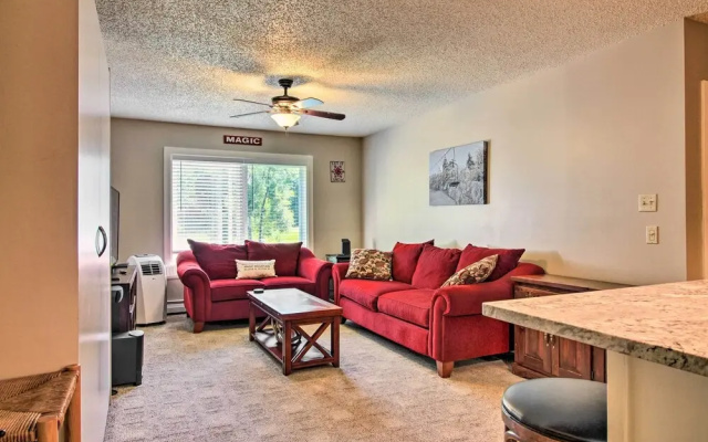 Cozy Condo w/ Magic Mountain Ski-in Access!