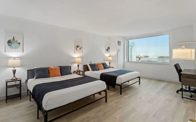 TWO Separate Bold Ocean Front CozySuites