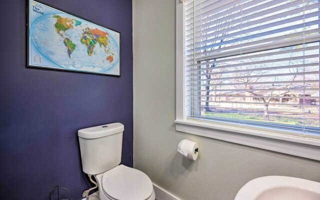 Chic Bentonville Home ~ 1 Mi From Downtown!