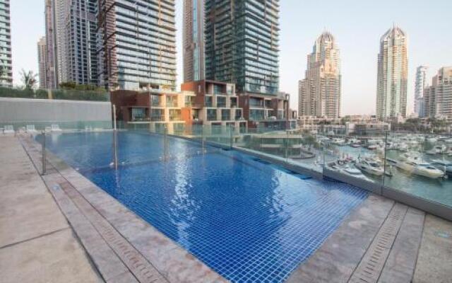 FULL Marina View! Cayan Tower