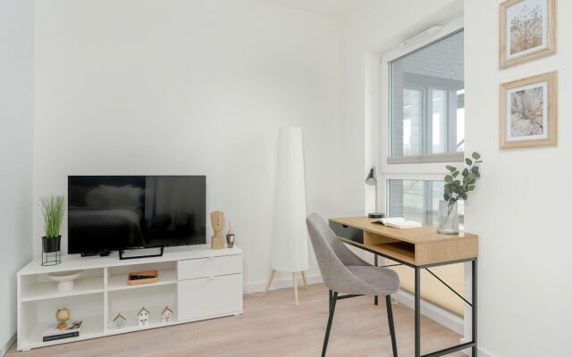 Minimalist Studios in Poznań by Renters