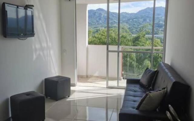 Acogedor Apartamento amoblado con hermosa vista