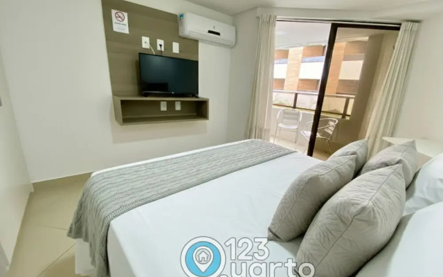 Gold Flat Cabo Branco by 123Quarto Hospedagem