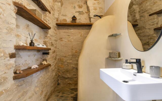 Villa Gaia Syros | 1800's Stone Building