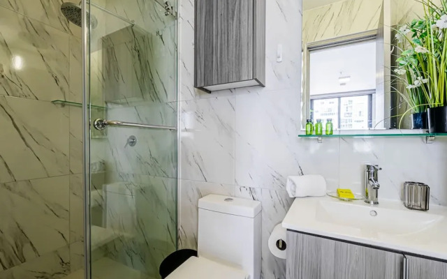 w Sophisticated 1BR w High-rise View in Calle 50