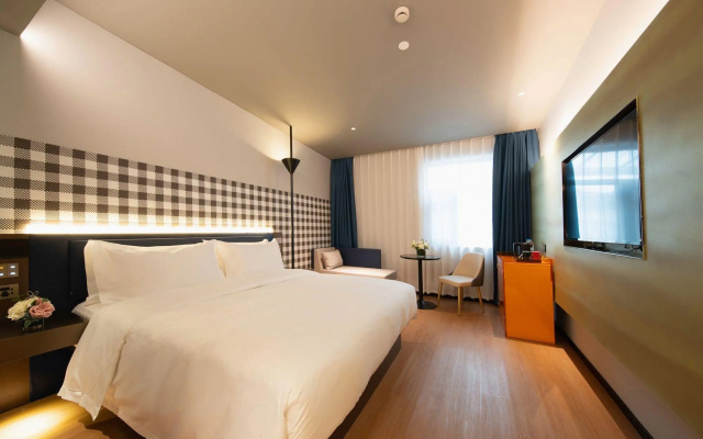 Jinglai Hotel Light Luxury (Shanghai Station Jing'an District Xizang North Road Store) – Guest Rooms – Shanghai