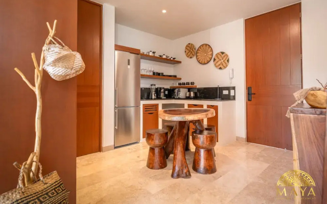 NHOA 108A Lux 2BR Condo Plunge Pool in Aldea Zama