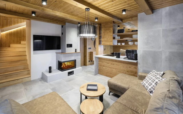 Villa With Fireplace in Cerny Dul