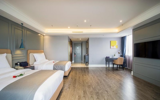 Lano Hotel Hubei Wuhan Qiaokou Daide Plaza Wusheng Road Metro Station – Guest Rooms – Wuhan