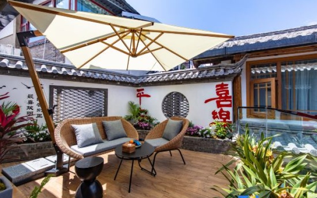 Rustle Hibiscus in the past | Full House Smart Elise Dream Garden Design Miaju – Outside – Lijiang