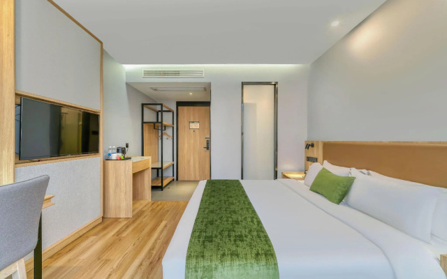 Greentree Inn Hangzhou Fuyang Wildlife Park Wisdom Hotel – Guest Rooms – Hangzhou