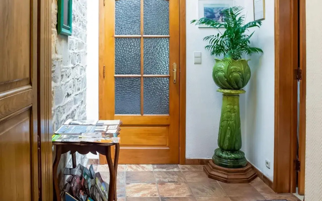 A Small Studio of a Nature Stone House