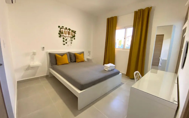 Bamboo apartment