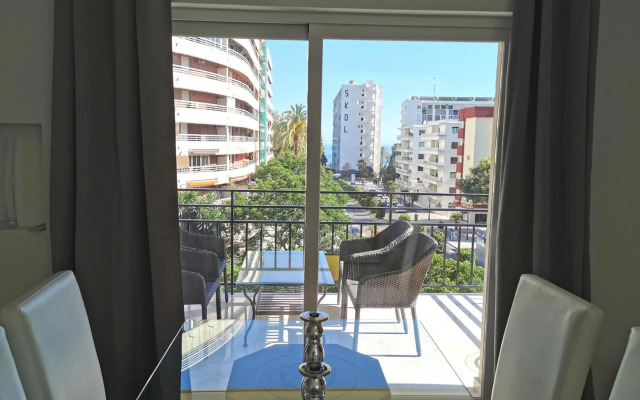 Marbella downtown next to the sea