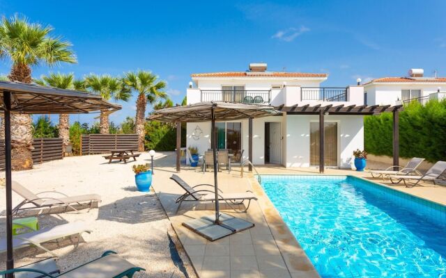 Villa Aspelia Large Private Pool Walk to Beach Sea Views A C Wifi Eco-friendly - 2421