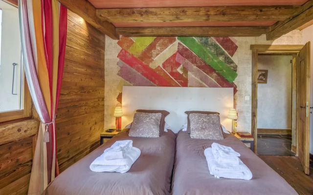 Luxueux Chalet Baron Meg ve vue Jaccuzi Pour 12