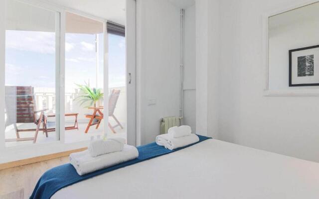 Great Penthouse duplex two terraces in City Center-