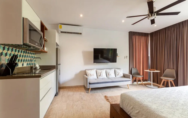 Room fully equipped Spa and gym free