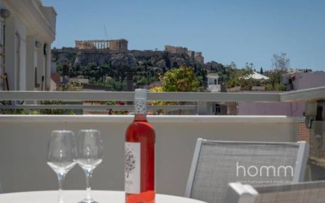 137sqm homm Apartment with Acropolis View 7ppl