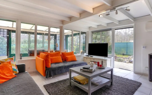 Bright Holiday Home in Lanaken near Lake with Garden