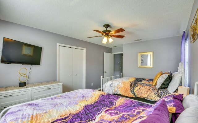 Chic Palm Coast Escape: Lanai & Heated Pool!