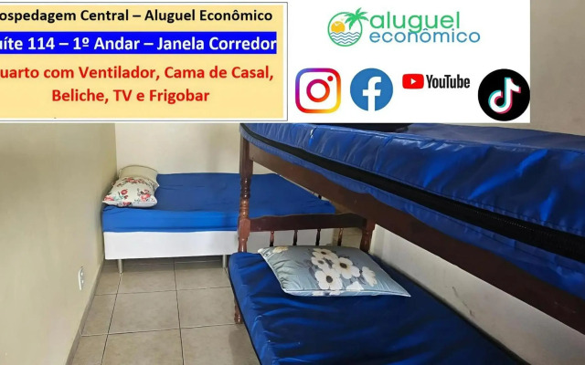 Cabo Frio - Hospedagem Central - Aluguel Economico