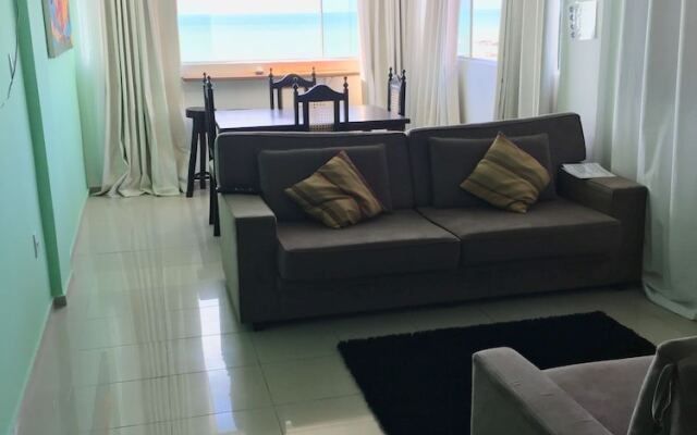 Flat em Ponta Negra com vista para o mar