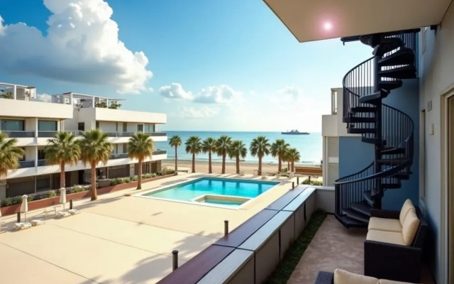 Eivissa Beachfront Gem - Modern 2BR Apartment