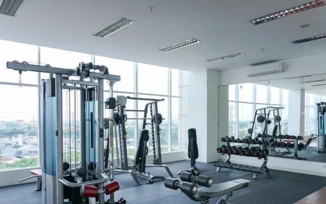 Homey 2BR Apartment with Space Room at Vittoria Residence