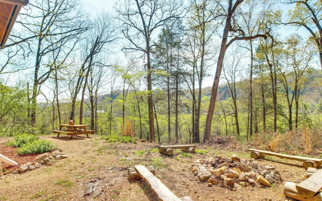 Walk to White River: Cotter Cabin w/ Fire Pit!