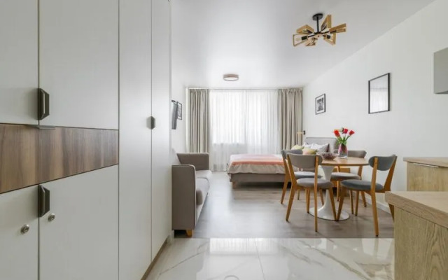 Апартаменты НайсПлэйсСПБ на Большеохтинском проспекте, д.15 к.2