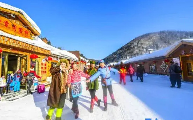 Yabuli snow house skiing private villa